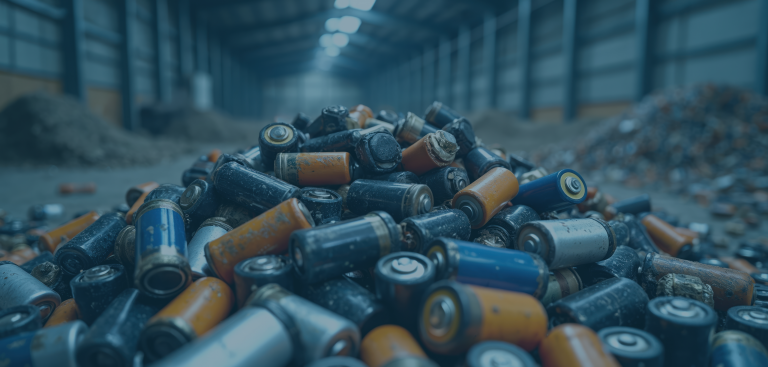 Bunch of old batteries